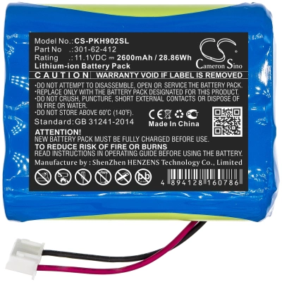 Аккумулятор Peaktech, P 9020, P9021, P9020A, 2600 мАч, CS фото 4