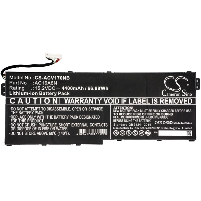 Аккумулятор Acer, Aspire V17 Nitro, VN7-793G, VN7-792G-74Q4, 4400 мАч, CS фото 2