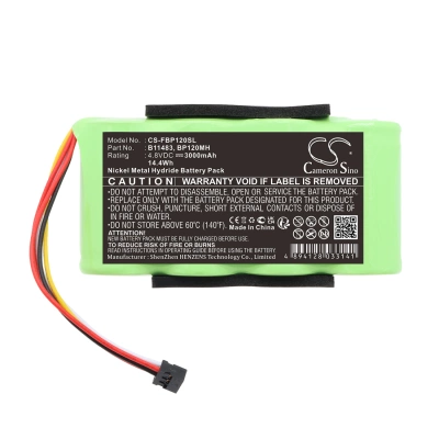 Аккумулятор Fluke 120, 123S, BP123, BP124, 43, 43B 3000mAh, CS фото 1