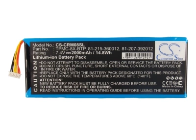Аккумулятор Crestron, TPMC-8X, TPMC-8X WiFi, 6502269, 2000 мАч, CS фото 6