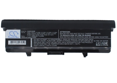 Аккумулятор Dell, Inspiron 1525, Inspiron 1526, Inspiron 1545, 6600 мАч, CS фото 1