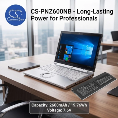 Аккумулятор Panasonic, CF-XZ6, CF-XZ62, CF-XZ62DCQR, 2600 мАч, CS фото 2