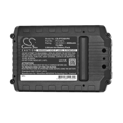Аккумулятор Stanley | Black & Decker | Porter Cable, FMC625D2, FMC645D2, FMC675B, 4000 мАч, CS фото 8