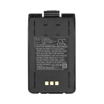Аккумулятор Icom IC-A23, IC-A5, IC-T8, IC-T81, IC-T81A, IC-T8A, 700 mAh, CS фото 2