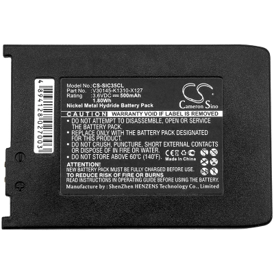 Аккумулятор Swisscom | Telekom | Siemens, TOP S317, T-Sinus 700 Micro, T-Sinus 710X Micro, 500 мАч, CS фото 2