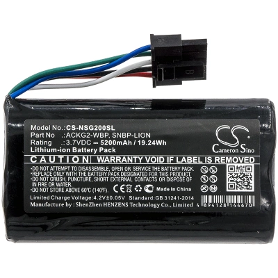 Аккумулятор NetScout, Aircheck G2, AirCheck G2 WLAN Tester, LinkRunner AT Network Auto-Tester, 5200 мАч, CS фото 2