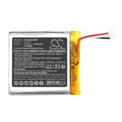 Аккумулятор 2GIG, 2GIG-EDG-NA-AA, 2GIG-EDG-NA-V, 2GIG-EDG-NA-VA, 4100 мАч, CS фото 2