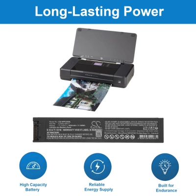 Аккумулятор HP, HP OfficeJet 200 Mobile Printer, OfficeJet 250 Mobile Printer, OfficeJet 252 Mobile Printer, 1050 мАч, CS фото 6