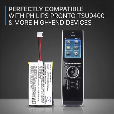 Аккумулятор Philips, Pronto TSU-9400, Pronto TSU-9300, Pronto TSU9300, 1700 мАч, CS фото 5