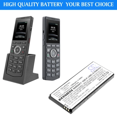 Аккумулятор Linkvil, W610W Portable Wi-Fi IP Phones, Fanvil W610W, Fanvil W611W, 1200 мАч, CS фото 2