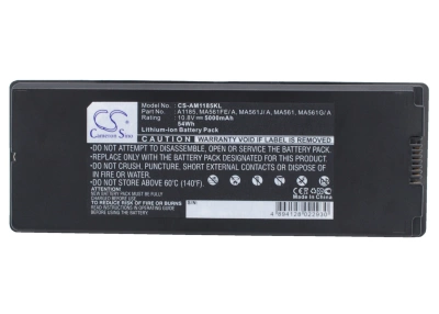 Аккумулятор Apple, MacBook 13" MA472F/ A, MacBook 13" A1181, MacBook13"MB404J/ A, 5000 мАч, CS фото 1