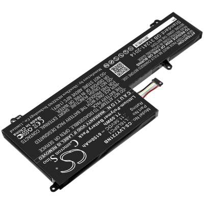 Аккумулятор Lenovo, Yoga 720-15Ikb, Yoga 720-15IKB (80X70041GE), Yoga 720-15IKB (80X70058GE), 6150 мАч, CS фото 4