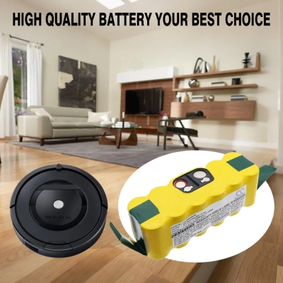 Аккумулятор Auto Cleaner | Robotic | iRobot | Klarstein | Vileda, Intelligent Floor Vac M-488, U290, Roomba 500, 4000 мАч, CS фото 6