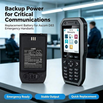 Аккумулятор Ascom D83, 800 мАч, CS фото 5