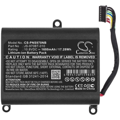 Аккумулятор Panasonic, JS-970 Pos, JS-970WP, JS-970WS, 1600 мАч, CS фото 3
