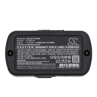 Аккумулятор Snap-on, CT761, CTPP761, CTR761, 2400 мАч, CS фото 6