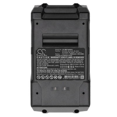 Аккумулятор Makita, 40V MAX XGT, CF001G, DF001G, 6000 мАч, CS фото 4