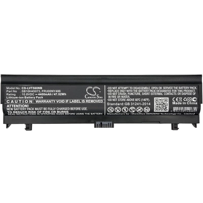 Аккумулятор Lenovo, Thinkpad L560, Thinkpad L570, L560-7CD, 4400 мАч, CS фото 3