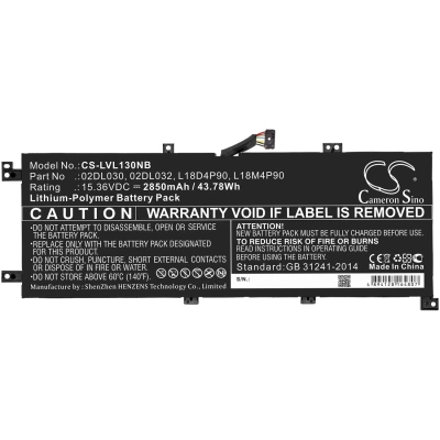 Аккумулятор Lenovo, ThinkPad L13-20R4S4L200, ThinkPad L13 Yoga-20R6S0BJ00, ThinkPad L13 Yoga-20R6S12T00, 2850 мАч, CS фото 5