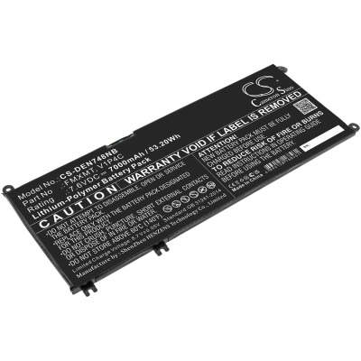 Аккумулятор Dell, Chromebook 13 3380-6TXJ4, Inspiron 7486 Chromebook 14 2-in-1, Chromebook 13 3380-7TFG4H, 7000 мАч, CS фото 1