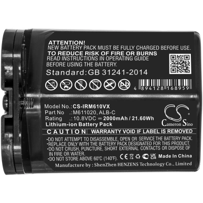 Аккумулятор iRobot, Braava Jet M6, M611020, M612880, 2000 мАч, CS фото 2