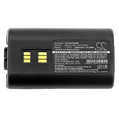 Аккумулятор ТСД Datalogic Kyman, 2600 mAh, CS фото 2
