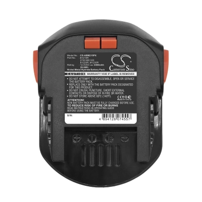 Аккумулятор AEG, BS 12 G, BS 12X, BSB 12 G, 3300 мАч, CS фото 6