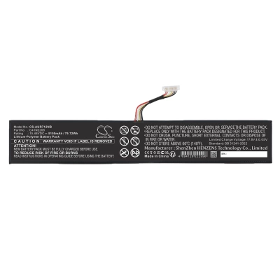 Аккумулятор Asus, RC71L-NH001W, RC71L-NH002W, RC71L-NH019W, 5150 мАч, CS фото 6