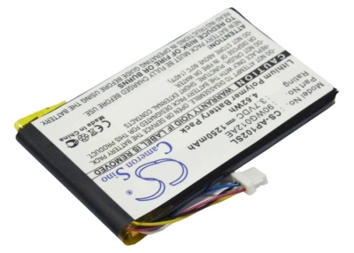 Аккумулятор Asus, S102, S102 Multimedia Navigator, 90WG012AE1155L1, 1250 мАч, CS фото 1