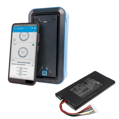 Аккумулятор EXFO, EX10 10G Ethernet Tester, 12000 мАч, CS фото 2