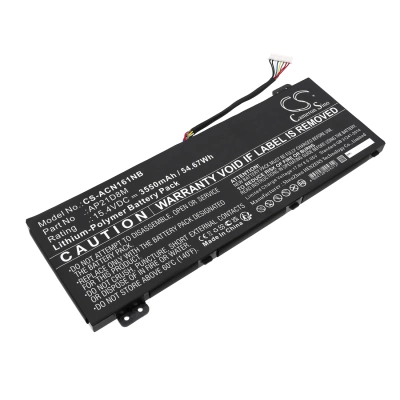 Аккумулятор Acer, Nitro 16 AN16-51-74BV, Nitro 16 AN16-51-78GX, Nitro 16 AN16-51-56VT, 3550 мАч, CS фото 1