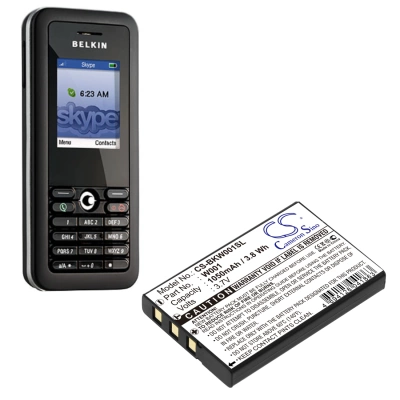 Аккумулятор Belkin | SMC, Wifi Skype Phone, F1PP000GN-SK, WSKP100, 1050 мАч, CS фото 3
