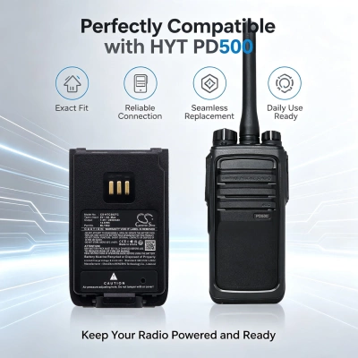 Аккумулятор Hytera | HYT, DP505, PD402, PD405, 2000 мАч, CS фото 4