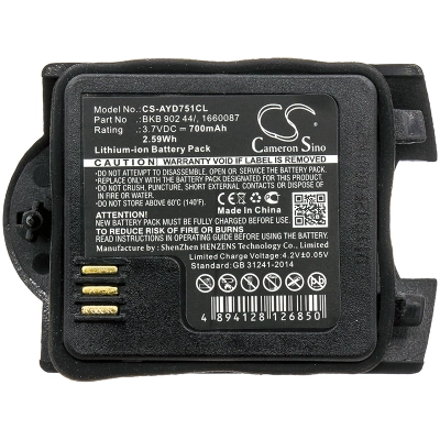 Аккумулятор Ericsson | Ascom, DT412 V2, DT422 V2, Talker 9D24 MKII, 700 мАч, CS фото 3
