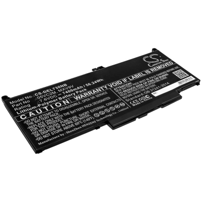 Аккумулятор Dell, Latitude 13 7300(N052L7300-D1716FCN), Latitude 13 5300, N004L5300-D1506CN, 7400 мАч, CS фото 1
