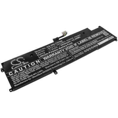 Аккумулятор Dell, Latitude E7370, Latitude 13 7370, Latitude 7370, 5650 мАч, CS фото 1