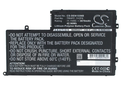 Аккумулятор Dell, Inspiron 15, Inspiron 15 5000, Inspiron 15-5547, 3870 мАч, CS фото 1