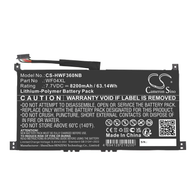 Аккумулятор HP, ENVY X360 13-BF0000CI, ENVY X360 13-BF0000NE, ENVY X360 13-BF0000NI, 8200 мАч, CS фото 3