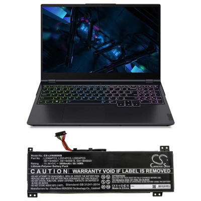 Аккумулятор Lenovo, Legion 5-15ACH6A, Legion 5-15ACH6, Legion 5-15ACH6H, 3850 мАч, CS фото 5