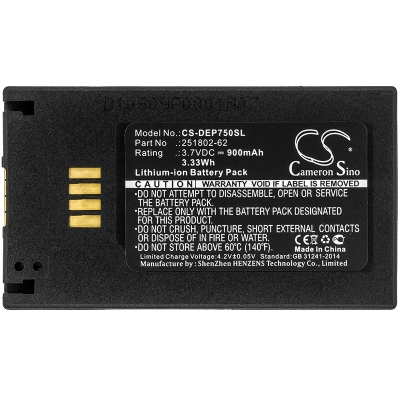 Аккумулятор Vokkero | Tellermate | TSL | Varta | David Clark | Spare | EasyPack | Elan, GUARD CHX1, GUARD FCE001-ST, 900 мАч, CS фото 2