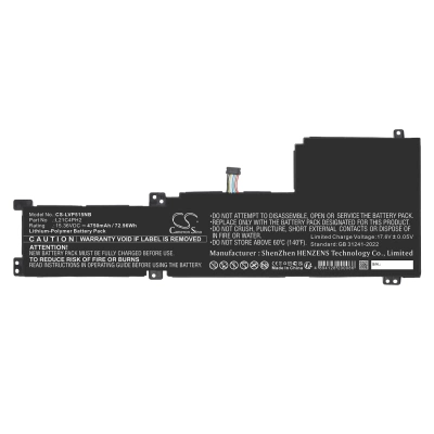 Аккумулятор Lenovo, IdeaPad 5-15ARE05, IdeaPad 5-15IIL05, IdeaPad 5-15ITL05, 4750 мАч, CS фото 5