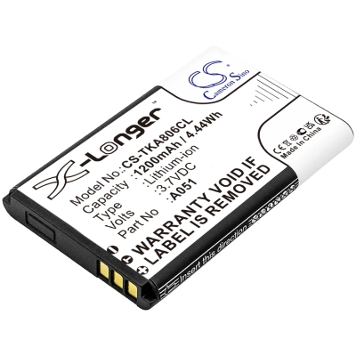 Аккумулятор Telekom | EnGenius | NEC | Snom | Poly | Vertical | Toshiba | T-Com, A806, EP802H, G266, 1200 мАч, CS фото 1