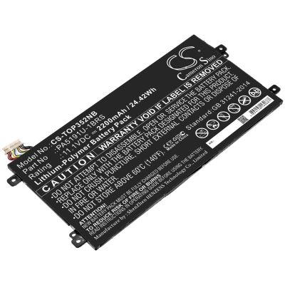 Аккумулятор Toshiba, Satellite Click 2 Pro P30W-B-10E, P30W-B-10E, 2200 мАч, CS фото 1