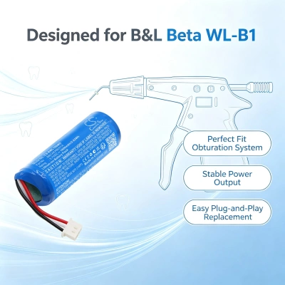 Аккумулятор B&L beta, Beta, Beta Mini, SuperEndo-Β, 1600 мАч, CS фото 2