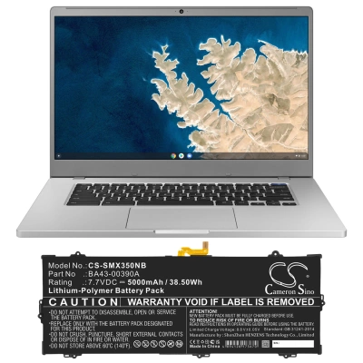Аккумулятор Samsung, Chromebook 15.6", XE350XBA-K01US, 5000 мАч, CS фото 4