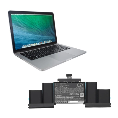 Аккумулятор Apple, MacBook Pro 15" A1398 Retina 2015, MacBook Pro(MJLT2CH/A), MacBook Pro(MJLQ2CH/A), 8700 мАч, CS фото 5