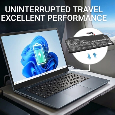 Аккумулятор Toshiba, Dynabook 4icp5/63/71, Dynabook M7/u, Dynabook Mj54/hs, 3400 мАч, CS фото 9