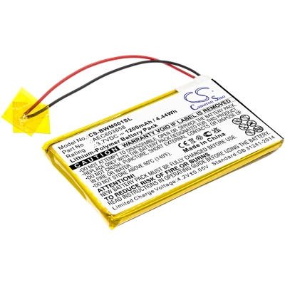 Аккумулятор BW, Gasalert Microclip Gas Detector, GasAlert Micro Clip XL, MCXL-MPCB1, 1200 мАч, CS фото 1