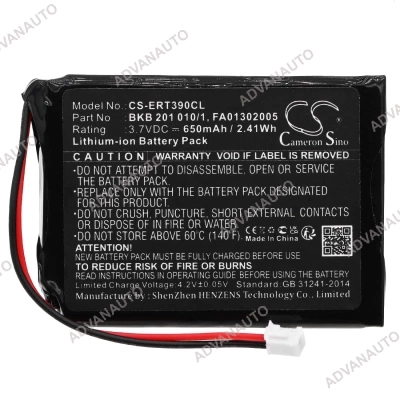 Аккумулятор CS-ERT390CL Avaya DH6, DECT 3730, DECT 3720, 650mAh, CS фото 3