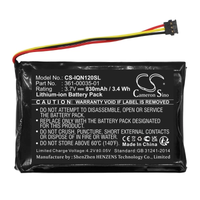 Аккумулятор Garmin, Nuvi 1200, Nuvi 1205, Nuvi 1205W, 930 мАч, CS фото 2